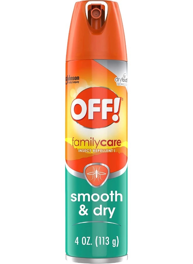 OFF! Familycare Smooth and Dry Insect Repellent, 4oz - Image 1