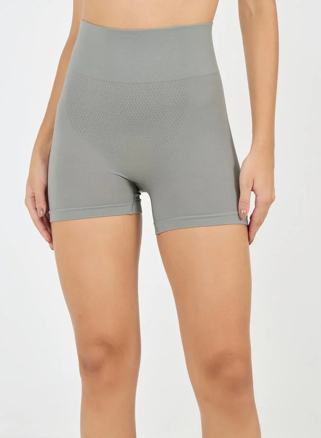 Styli Pack of 3 - Solid Shaping Briefs with Elasticated Waistband