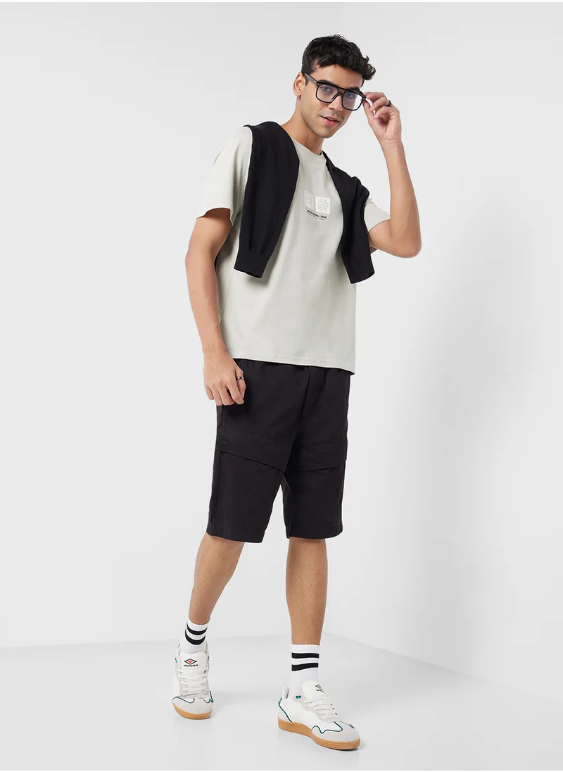 جاك اند جونز Graphic Crew Neck T-Shirt