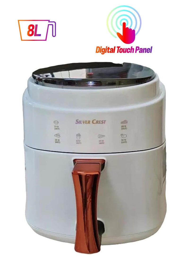 vesus Air Fryer with LED Display, 8L Capacity - Image 1