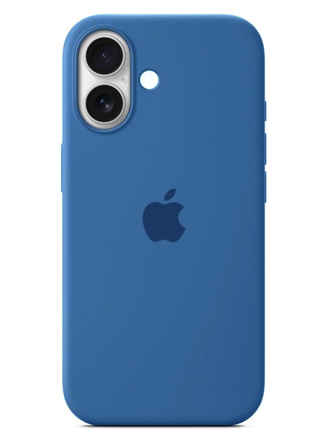 ميدا جراب سيليكون لموبايل ايفون 17 - 6.1 انش حماية كامل الجسم بملمس ناعم حريري غطاء مضاد للصدمات - Image 1