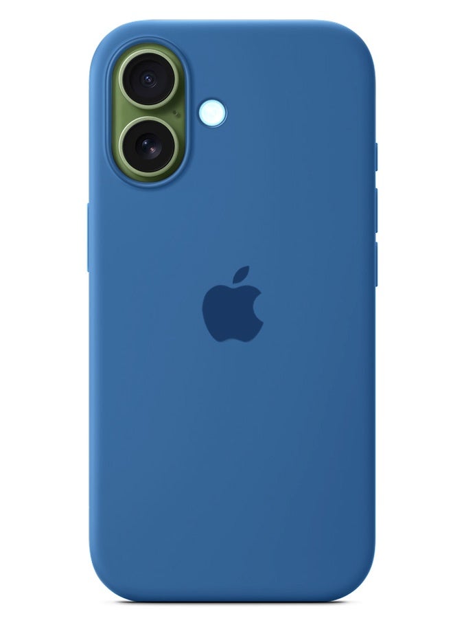 ميدا جراب سيليكون لموبايل ايفون 17 - 6.1 انش حماية كامل الجسم بملمس ناعم حريري غطاء مضاد للصدمات - Image 2