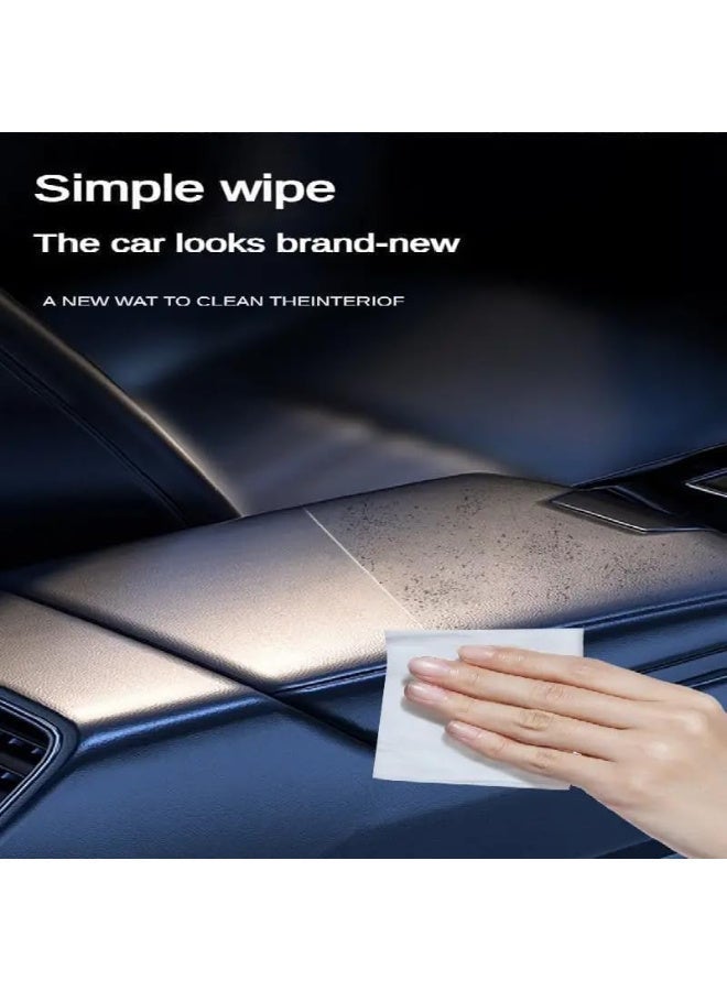 Alayjah, Leather Cleaning Wipes, 80 Pieces (Pack of 1), Car Emergency Use, Dashboard and Seat Cleaning, Quick Dry, Easy to Use, Easy to Carry 10200010 - Image 5
