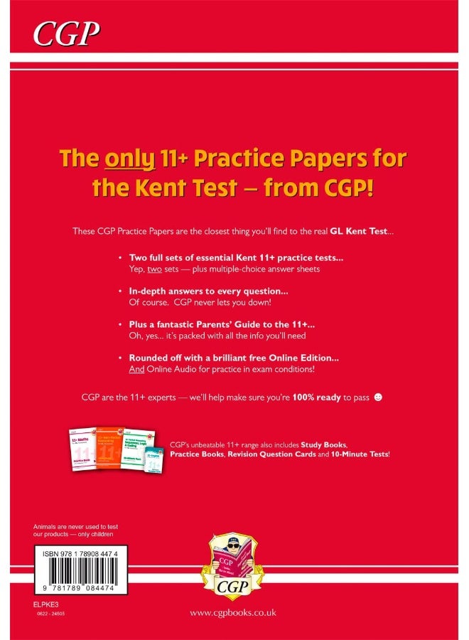 Kent Test 11+ GL Practice Papers (with Parents' Guide & Online Edition) - Image 2