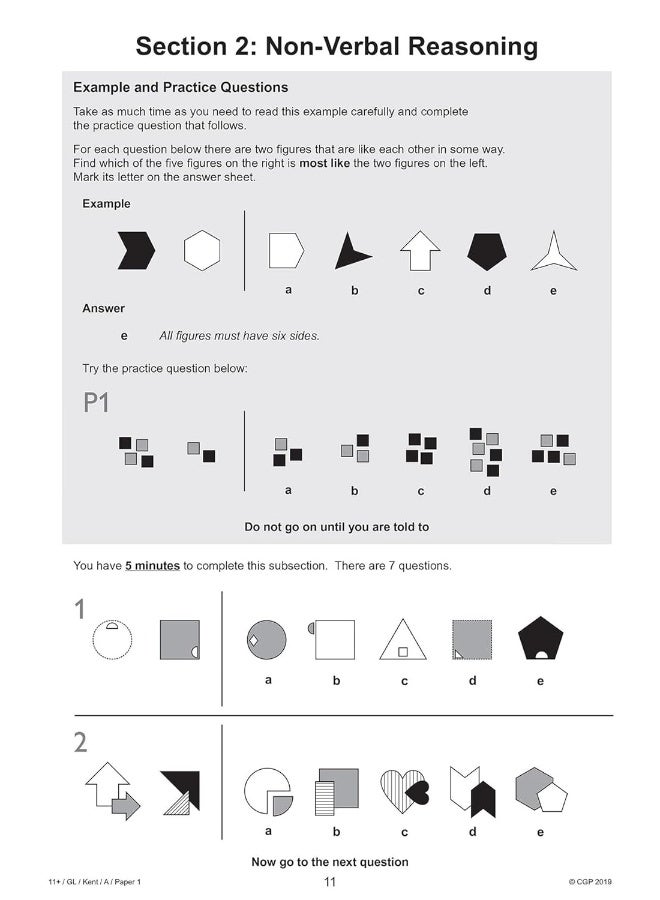 Kent Test 11+ GL Practice Papers (with Parents' Guide & Online Edition) - Image 5
