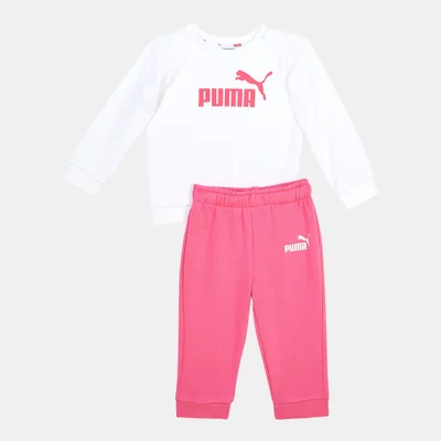 PUMA Kids' Essentials Minicats Sweatshirt and Sweatpants Set