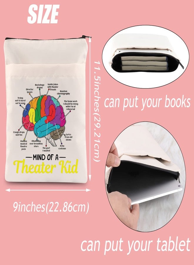 MEIKIUP Musical Theater Fan Gift Book Sleeve Mind of A Theater Kid Funny Musical Broadway Gifts Book Covers Theatre Nerd Theatre Gift for Actress Actors (Theater Kid BS) - Image 5