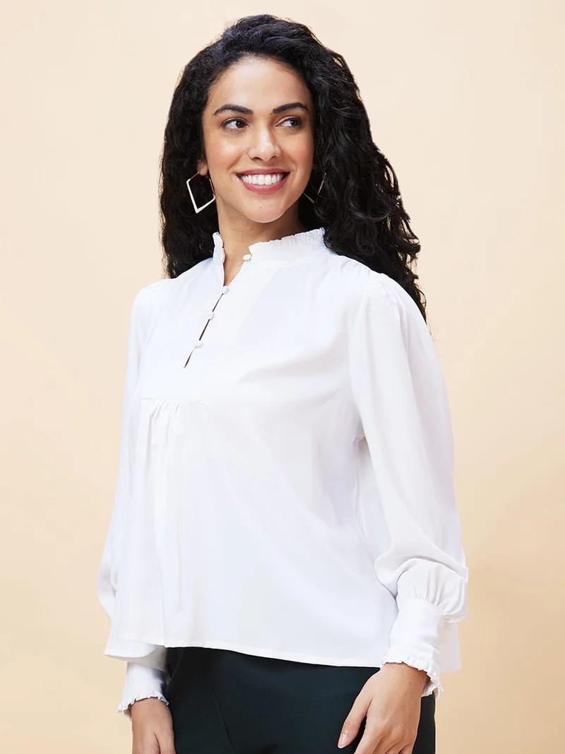 globus Globus Women High Neck Regular Top