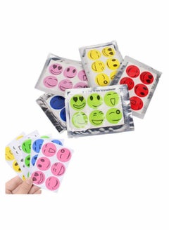 KASTWAVE 10pcs Mosquito Repellent Patches Smiling Stickers  - Image 1