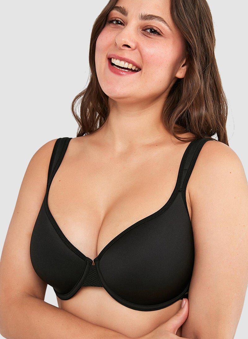 بنتي حمالة صدر سوداء خفيفة الوزن - Image 1