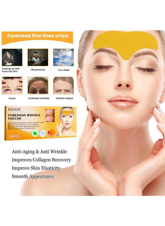 Grospe Forehead Wrinkle Remover Patchsmooth Forehead And Smooth Fine Lines And Wrinkleslift Facial Skin Forehead Patchforehead Patches For Wrinkles With Hydrolyzed Collagen And Centella Asiaticasuitable - Image 2
