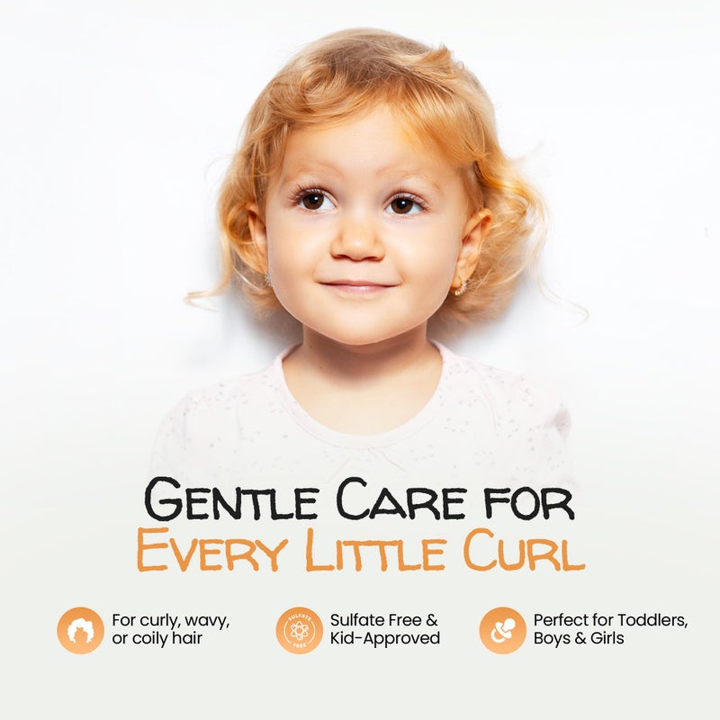 MAYA MARI - Kids Curl Cream With Coconut Oil, Curly Hair Cream, Coconut and Lime Twist, 12 oz - Image 3