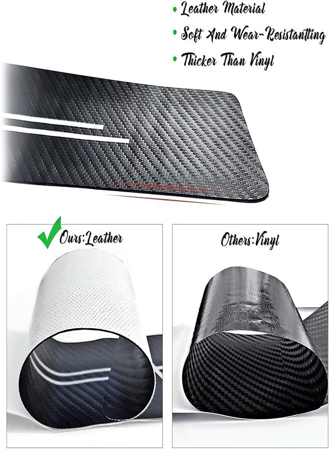 MULZI Car Door Sill Protector Stickers Compatible for Fronx, Vitara, Brezza, Swift, Baleno, Ertiga, WagonR, Alto, Dzire, XL6, S-Presso, Celerio, Eeco, Ciaz, Ignis, Invicto, SX4, Ritz, Victoris - Image 5