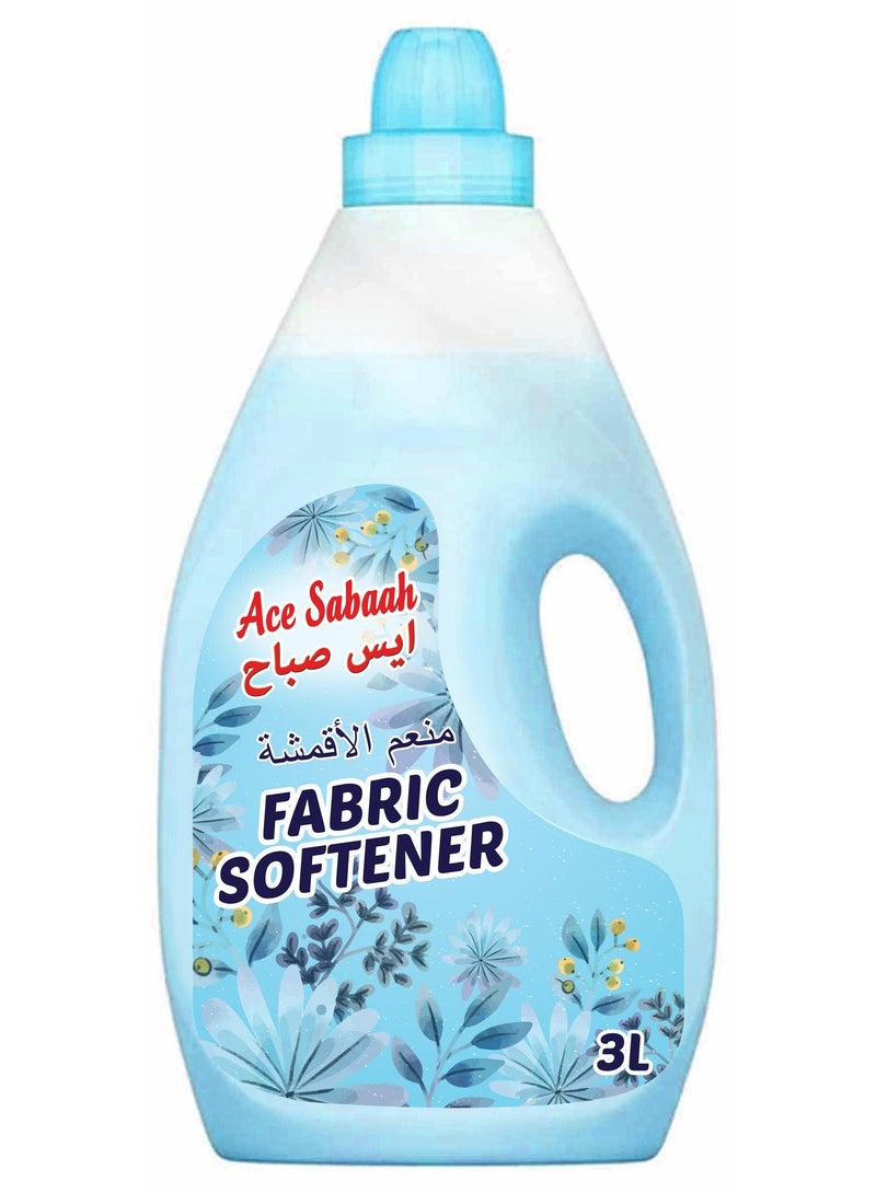 Ace Sabaah Fabric Softener Blue 3 Liters - Image 1