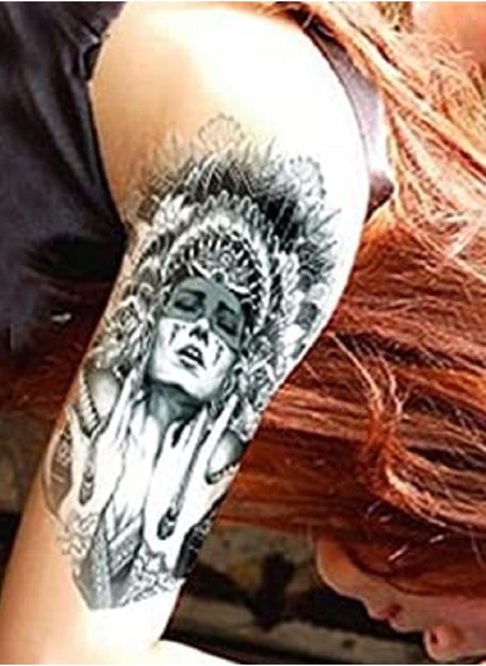 Generic Full Arm Waterproof Temporary Tattoo For Men & Women Long Time Lasting  - Image 3