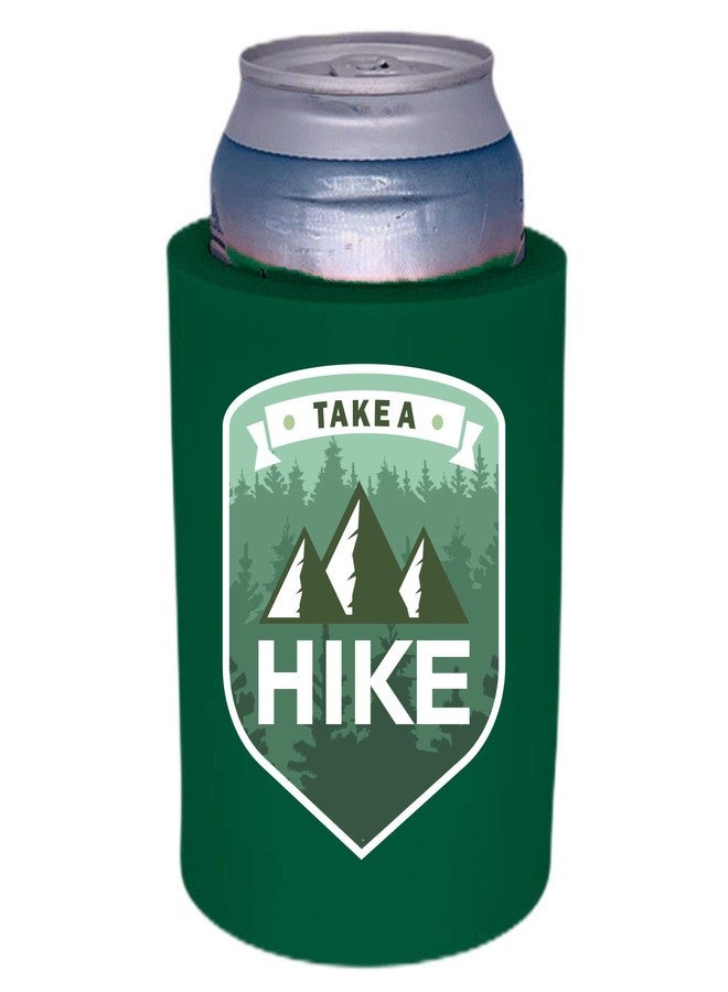 Coolie Junction Take A Hike Thick Foam Can Coolie (1, Dark Green) - Image 1