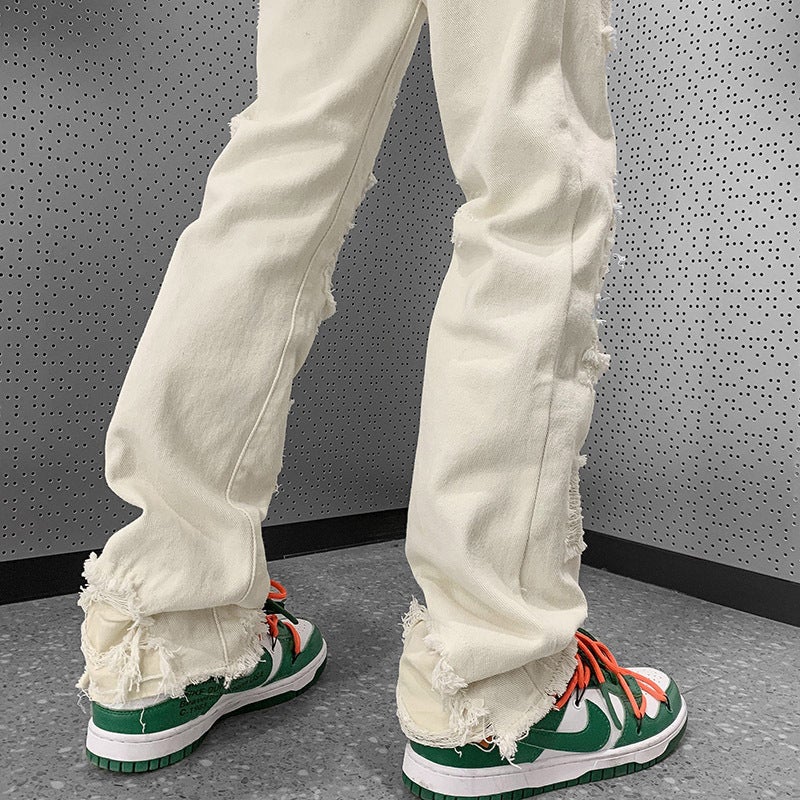 Unisex Casual Daily Denim Jeans - Image 4