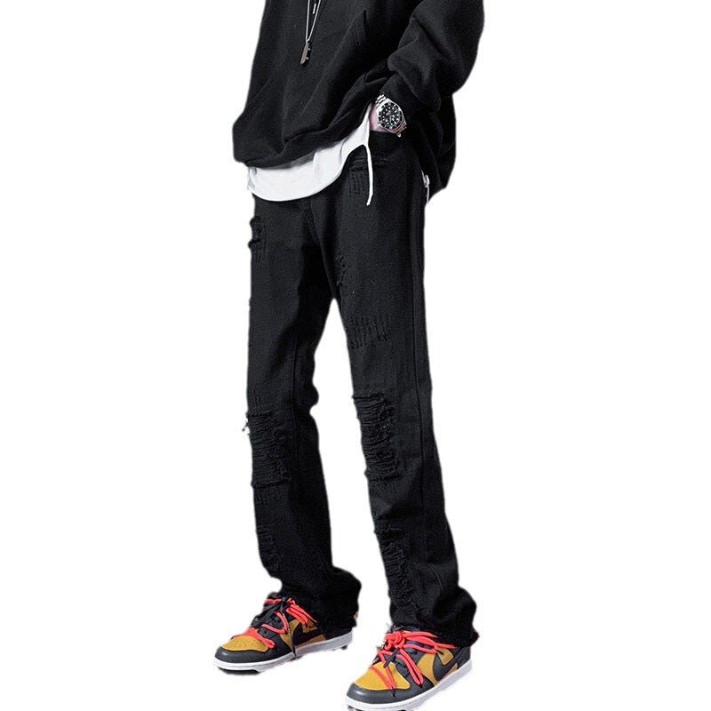 Unisex Casual Daily Denim Jeans - Image 5
