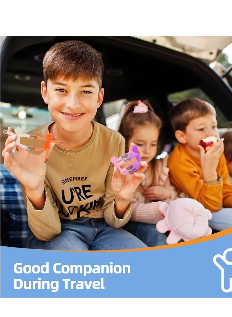 general 10 Pcs Magnetic Toys, Fun Travel Toys, Colourful Fridge Magnets Men, Magnetic People Toys Gifts for Boys Girls, Refrigerator Magnets Adults for Home, Office, and Locker Whiteboard - Image 4