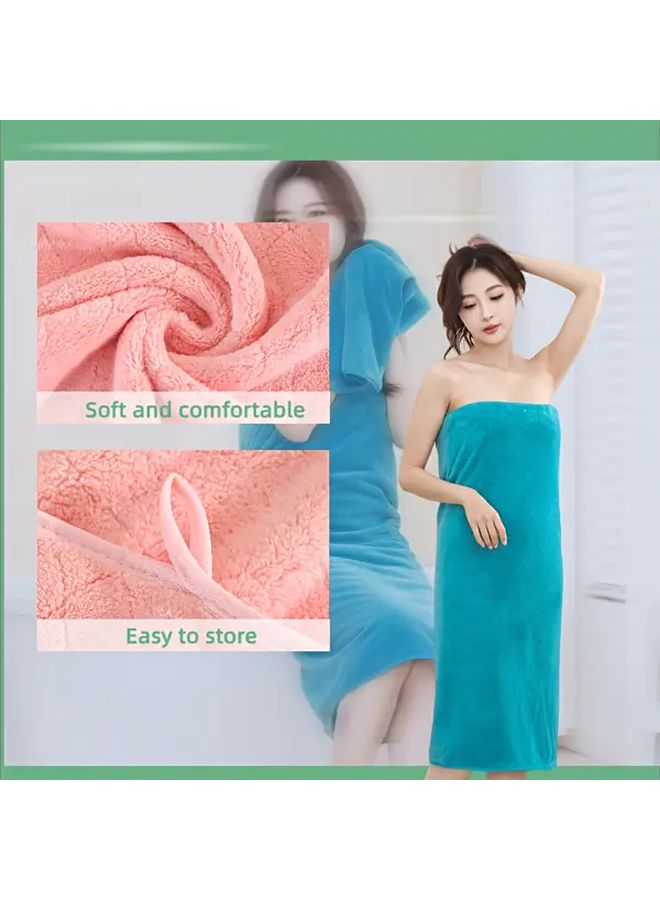 Pink Bath Towels Set 6pcs 2 XL Towels 2 Hand Towels 2 Washcloths Quick Dry Absorbent - Image 5