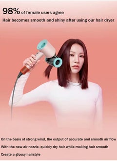 Professional  Hair Dryer 1600W BLDC motor Fast Drying Ion Hairdryer 3 Speeds 3 Heat Setting and One-Touch Cold Air with 4 Attachments and Equipped with 200 million negative ions - pzsku/Z8CAAA714DEDED21D941FZ/45/_/1730801697/ab59a5bc-cc0d-4e64-ac90-19e91671910c