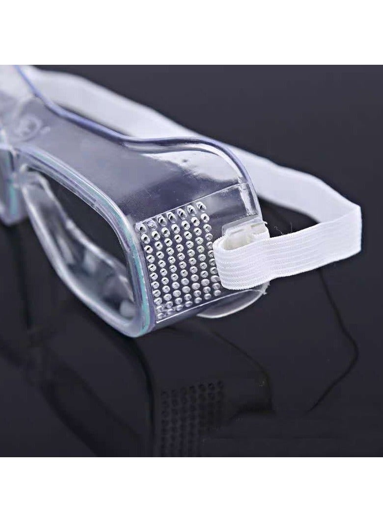 KASTWAVE Safety Goggles with Side Shields 1-Pack Anti-Fog Dust-proof Scratch-proof Splash-proof Chemical Wrapped Eye Protection Nurse Worker Architect Clear - Image 3