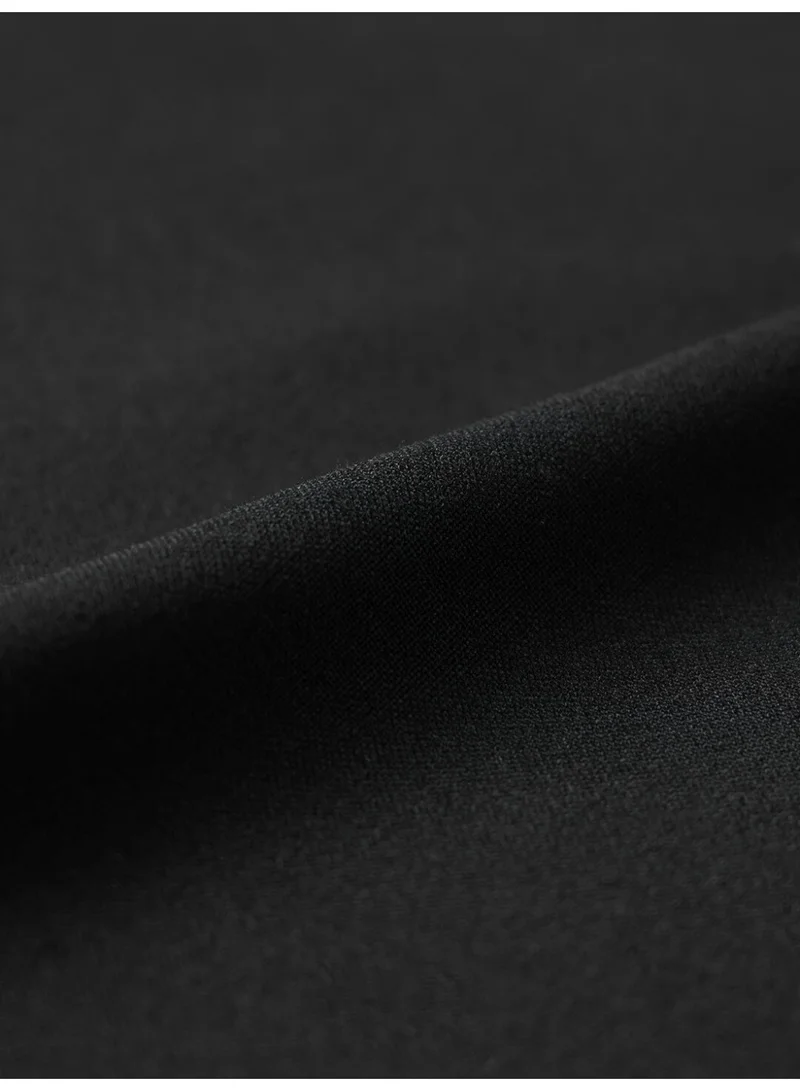 The Souled Store  The Souled Store Men Jet Black Solid Slim Fit Gurkha Pants for Men | Best Price UAE