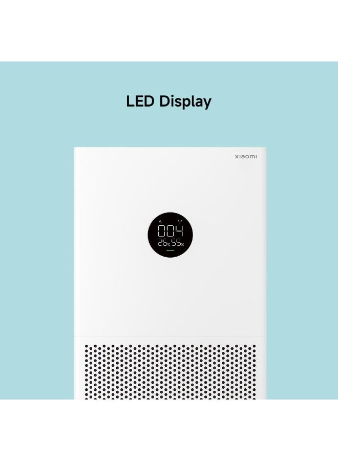 Xiamoi Xiaomi Smart Air Purifier 4 Lite Compact and Efficient Air Cleaner with HEPA Filter, Smart App Control, Quiet Operation, and Effective Air Purification for Smaller Spaces|1 year manufacturer warranty - Image 3