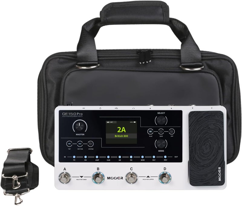 Mooer SC-200 Soft Carry Bag Pedal Board Case for Guitar Multi Effects like GE200, GE200 Plus, GE150 Pro, GE150 GE100, Music Accessories Gig Bag - Image 2