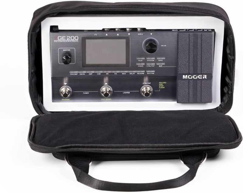 Mooer SC-200 Soft Carry Bag Pedal Board Case for Guitar Multi Effects like GE200, GE200 Plus, GE150 Pro, GE150 GE100, Music Accessories Gig Bag - Image 5