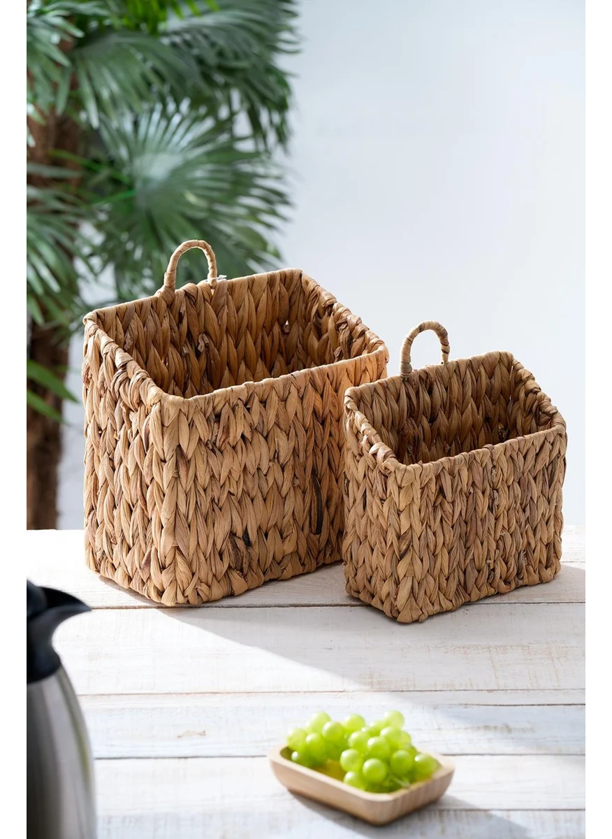 Acar Wicker Double Wicker Basket