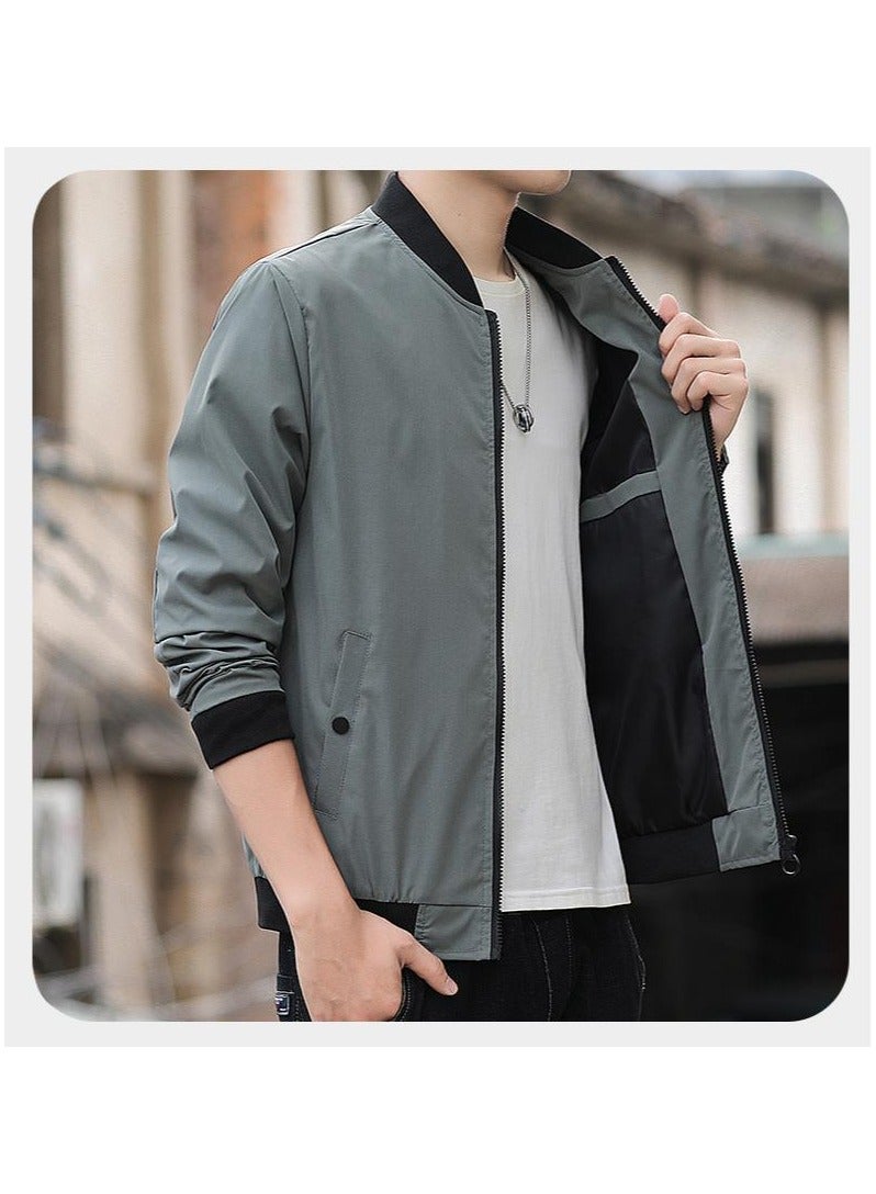 Fashionable Men's Casual Windproof Sports Jacket  - Image 2