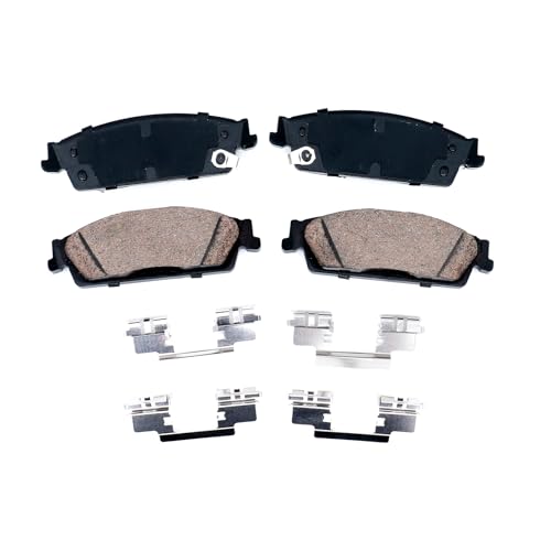 HICKS Rear Brake Pad Set D1194 Compatible with 2009-2013 Chevy Silverado 1500, 2007-2014 Chevy Tahoe, 2007-2014 GMC Yukon, 2007-2014 Cadillac Escalade - Image 1