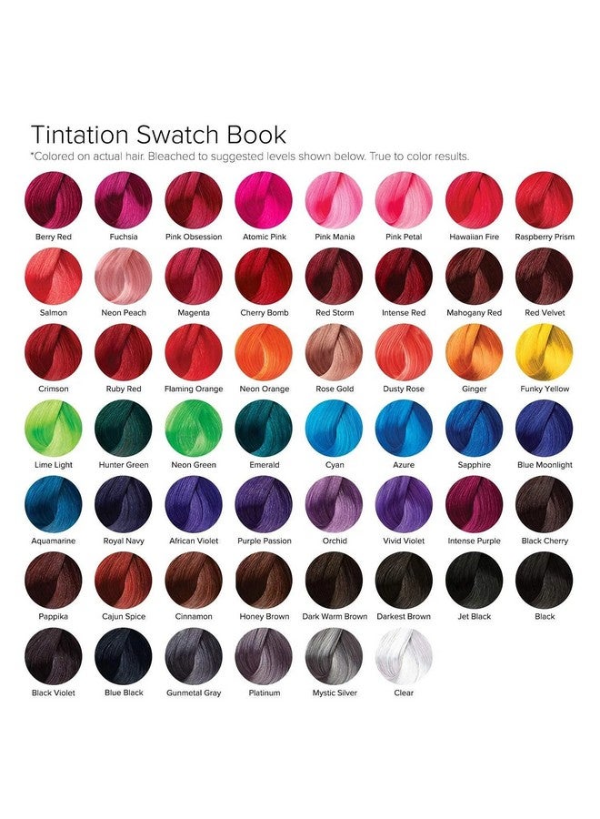 Kiss Tintation Semi-Permanent Hair Color Treatment 148 mL (5 US fl.oz) (Jet Black) - Image 4