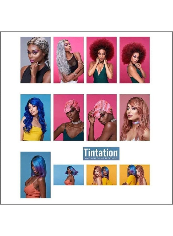 Kiss Tintation Semi-Permanent Hair Color Treatment 148 mL (5 US fl.oz) (Jet Black) - Image 5