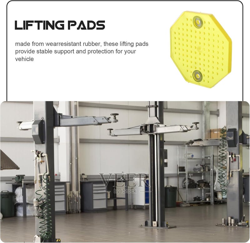 Heavy Duty Car Lifting Support Mat Rubber Jack Pad Thickened Cushion Block for Vehicle Lift Floor Jack Automotive Lifting Parts - Image 4