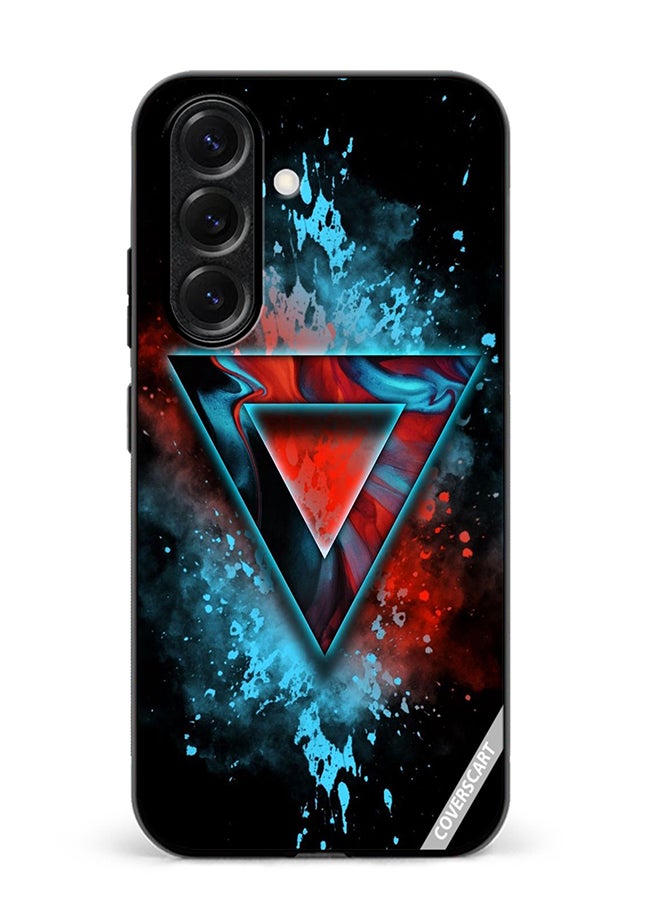 VR CREATIVE Protective Case Cover For Samsung Galaxy S25 Logo Design Multicolour