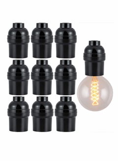 E27 E26 Light Socket, Lamp Holder Light Socket, Replacement Lamp Socket, Light Bulb Socket, Retro Pendant Lamp Holder, Medium Screw-in Lamp Socket for Bulb 9PCS