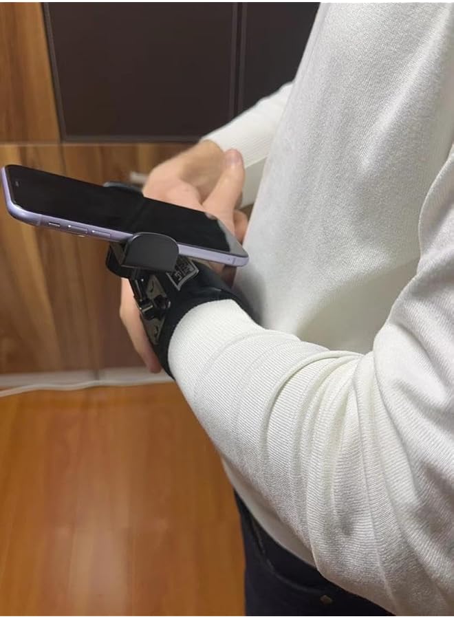 Green Tiger wrist mobile holder for reading Quran - Image 1