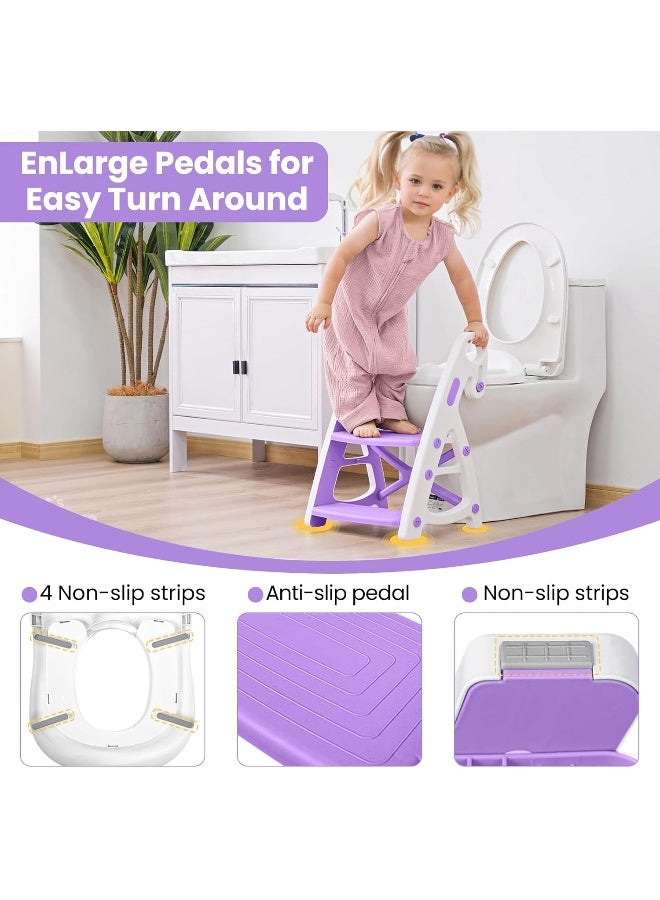 PRIMLECT Potty Training Seat & Toddler Step Stool Kitchen Helper - Image 4