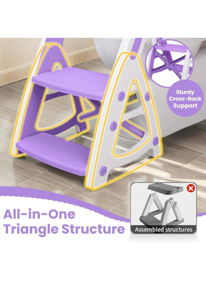 PRIMLECT Potty Training Seat & Toddler Step Stool Kitchen Helper - Image 2