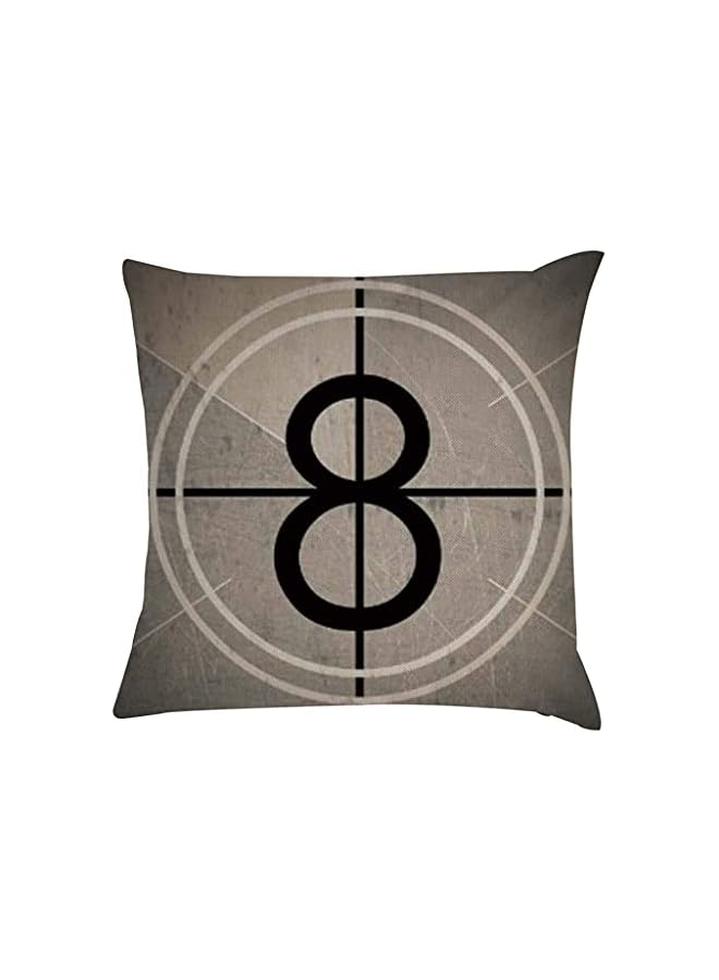 The Bros 4 Pcs Cinema Popcorn Pillow Case Movies Playing Board Sofa Waist Throw Cushion Cover Home Decor (45x45 cm) - Image 3