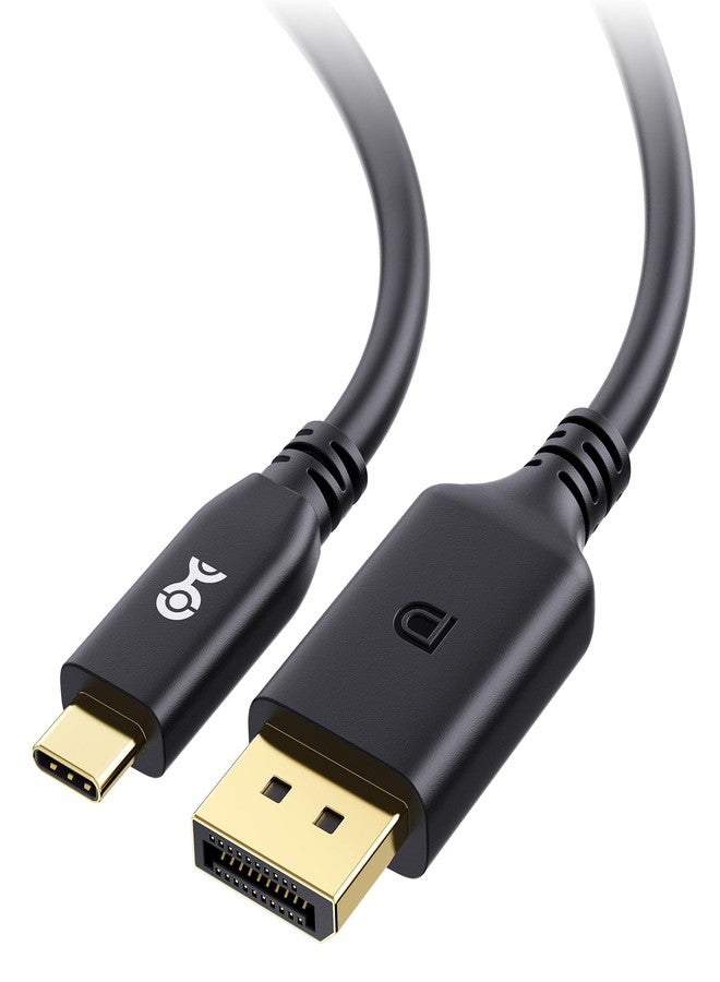 Cable Matters [VESA Certified] 40Gbps Unidirectional USB C to DisplayPort 2.1 Cable - 6.6ft, Supports DP40, 8K@120Hz / 4K@480Hz (Thunderbolt 4 to DisplayPort Cable) - Not for Portable USB-C Monitor - Image 1