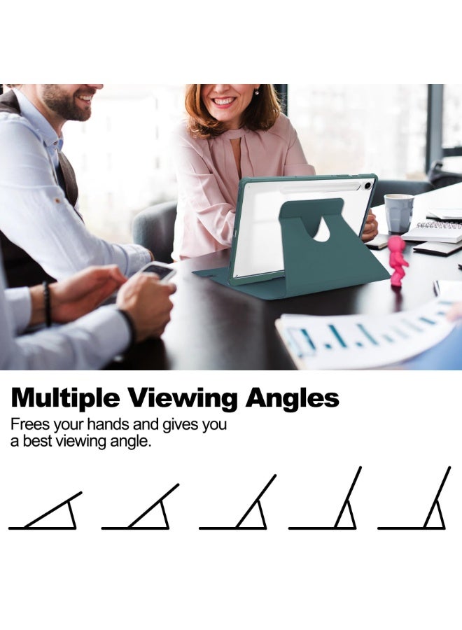 general Tablet Keyboard Case for Samsung Galaxy Tab S10 Lite 10.9 inch 2025 SM-X400/X406B, Magnetic Detachable Wireless Bluetooth Keyboard, 360° Rotating Stand PC + Leather Cover - Image 3