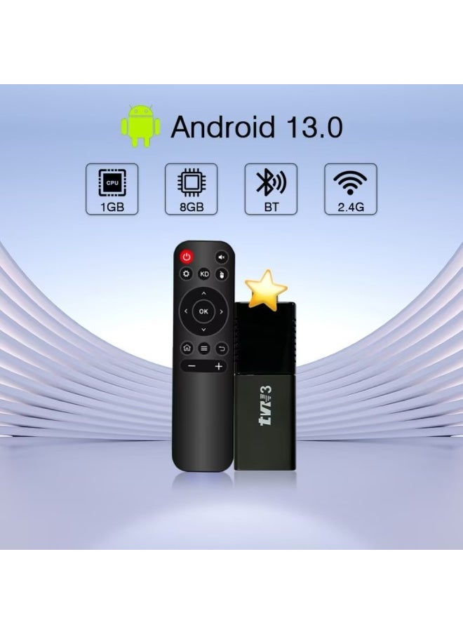 ماركة غير محددة - انفجارات التجارة الخارجية TVR3 TV BOX مشغل فيديو الشبكة المحمولة صندوق التلفزيون فك التشفير المنزل أندرويد عبر الحدود-اللون: TVR3 - Image 1