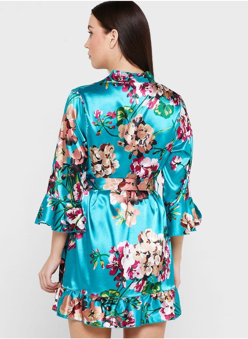 Printed Robe - Image 2