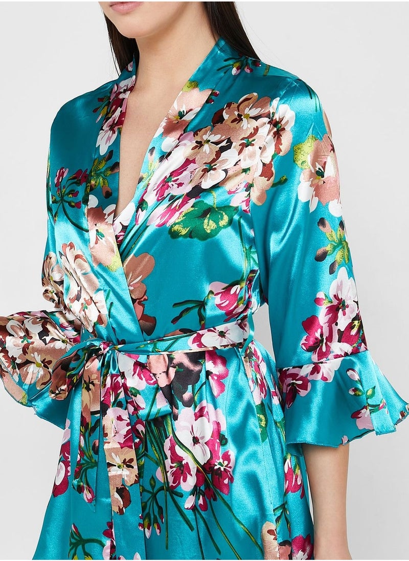 Printed Robe - Image 3