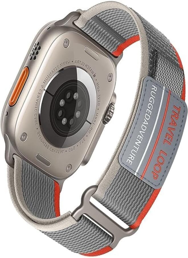 Next Next store Trail Loop Compatible with iWatch Band 49mm 45mm 44mm 42mm, iWatch Bands for Women Men, Nylon Ultra/Ultra 2 Series 9 8 7 6 5 4 3 2 1 Series SE 