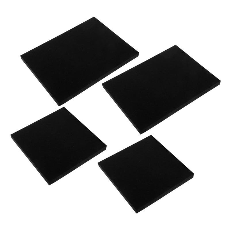 Shock Absorbing Black Foam Insert Padding 4pcs 305x305x25mm 405x305x25mm For Fragile Item Protection - Image 2