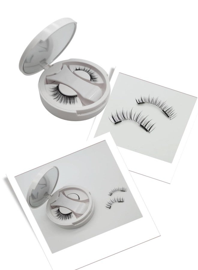 Magnetic Eyelashes Kit | Reusable & Natural Look | No Glue Needed | Lightweight & Comfortable | Easy to Apply & Remove (F) - Image 1